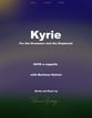 Kyrie SATB choral sheet music cover